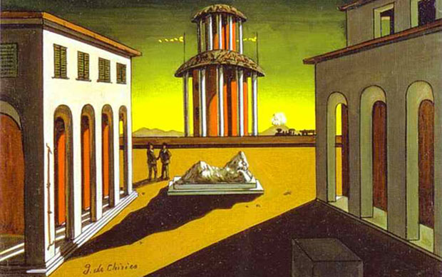 Le opere di De Chirico a Palazzo Campana ad Osimo